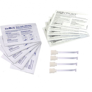 Cleaning Kit with Individual Wipes Evolis®