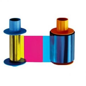 ymcKO Half-Panel Ribbon Datacard® (850 images) - DTC4500e