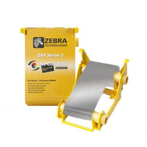 Ruban argent Zebra® (1000 images) - ZXP Série 3