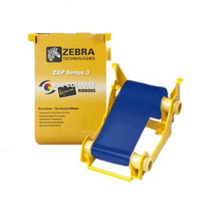 Ruban bleu Zebra® (1000 images) - ZXP Série 3