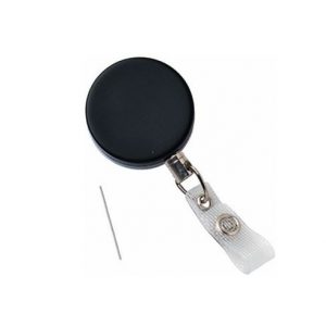 Heavy-Duty Badge Reel with Belt Clip and Reinforced Vinyl Strap (24 in.)