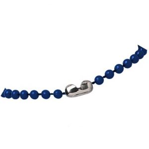 Plastic Beaded Neck Chains with Nickel Plated Steel Connector (38 in.)