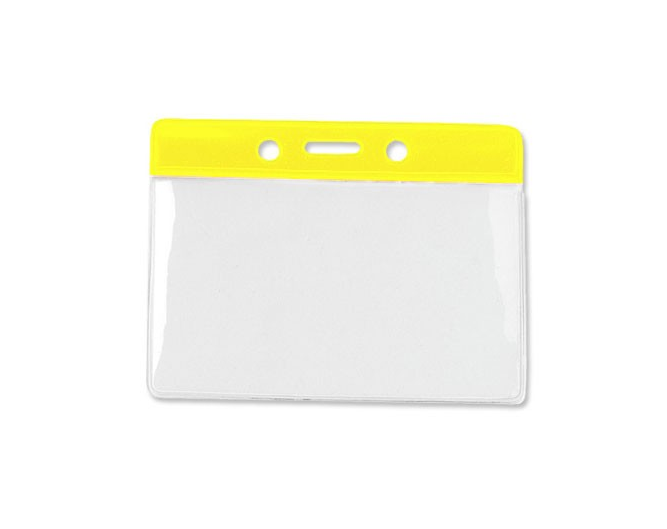 Horizontal Badge Holder with Color Bar - Military/Government Size – Image 5