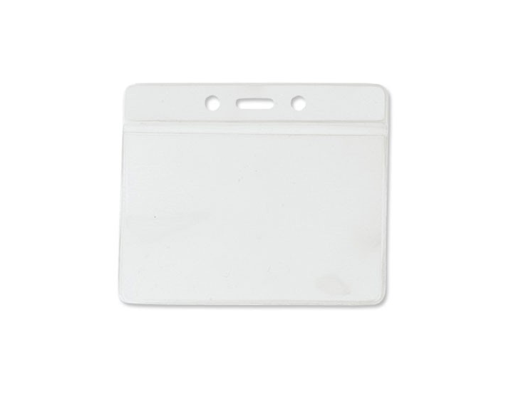 Horizontal Badge Holder with Color Bar - Military/Government Size – Image 6