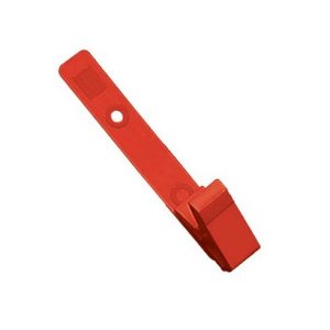 Plastic 2-Hole Strap Clip with Knurled Thumb-Grip (2 ¾".)